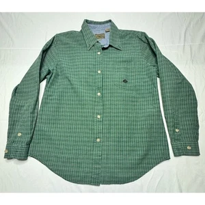 Camisa occidental Roper para mujer manga larga verde a cuadros con botones - talla L - Imagen 1 de 5
