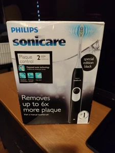 Philips Sonicare 2 Series Plaque Control Special Edition Black Toothbrush SEALED - Picture 1 of 1