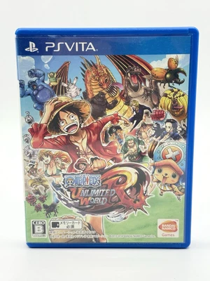 One Piece Unlimited World PS Vita PSV 2013 Bandai Namco versión Japón - VENDEDOR DE EE. UU. Foto 1 de 4