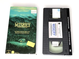 Misery VHS Horror Vintage Stephen King Kathy Bates James Caan 1991 FRENCH - Picture 1 of 8