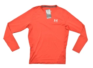 Under Armour HeatGear Compression Long Sleeve T-Shirt Rot Gr. XL NEU 1361524 - Bild 1 von 8