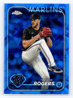 2024 Topps Chrome Update Sapphire Edition #USCS54 Trevor Rogers - Image 1 of 2