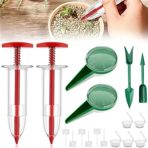 17 PCS Mini Seed Spreader New Mini Gardening Spreaders Mini Sowing Seed Dispe... - Picture 1 of 7