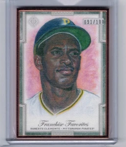 2019 Topps Transcendent Roberto Clemente Franchise Favorites #'ed 091/100 - Picture 1 of 1
