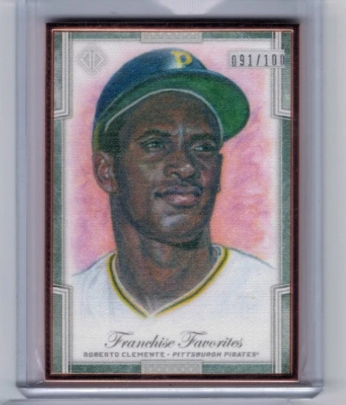 2019 Topps Transcendent Roberto Clemente Franchise Favorites #'ed 091/100 - Image 1 of 1