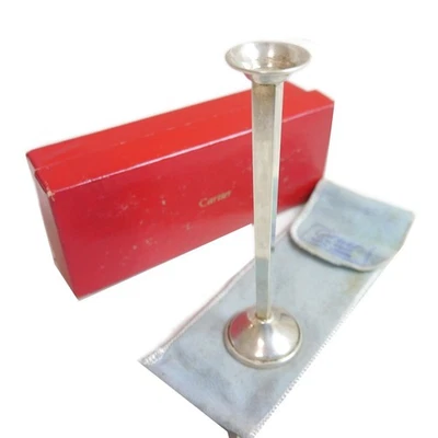 Authentic Cartier Vintage candle stand Sterling Silver #4595 - Image 1 of 4