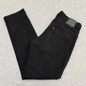 Levi's 541 Denim Jeans Herren 34x33 schwarz dunkle Waschung sportliche Passform Jeans LESEN - Bild 1 von 14