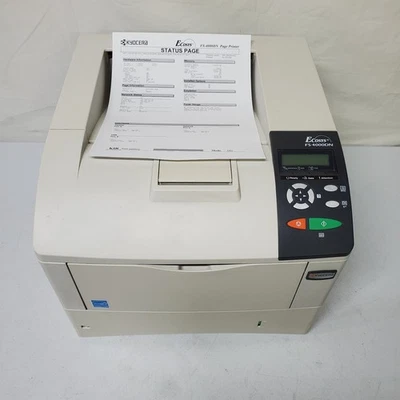 Kyocera FS-4000DN Laser Monochrome Printer W/ Toner Duplex Network - Image 1 of 4