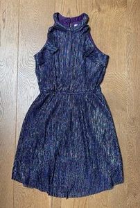 John Lewis Sparkly Sleeveless Dress, Age 13 - Picture 1 of 3