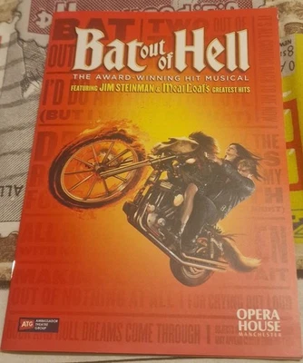 Bat Out of Hell The Musical Programme UK Tour 2021 MANCHESTER Run - Image 1 of 4