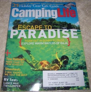 Camping Life Magazine December 2005 - Picture 1 of 2
