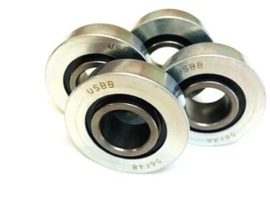 (4 Pack) FRONT HUSTLER WHEEL BEARINGS 039677 39677 MTD 941-3032 56F48 WF4856-2rs - Picture 1 of 1