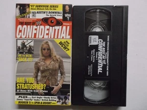 WWE - Best of Confidential (VHS, 2003) Wrestling WWF DX Trish Randy Orton  - Picture 1 of 1