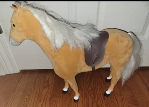 American Girl Doll Palomino Horse with Saddle for 18" Dolls - Picture 1 of 4