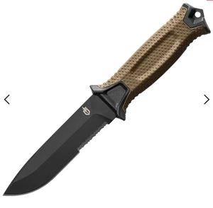 Gerber StrongArm Fixed Serrated Knife - Picture 1 of 2