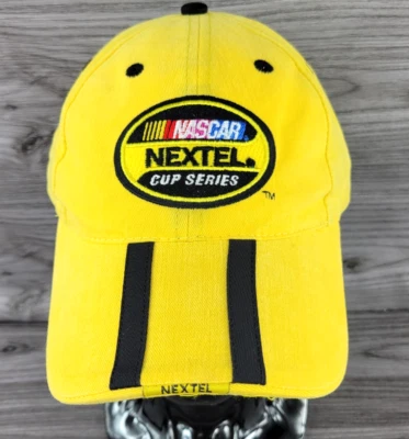 Sombrero Nextel 2005 Vintage NASCAR Cup Series All Star Challenge Amarillo Adulto Ajuste Foto 1 de 4