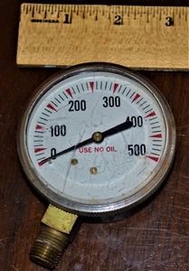 VTG  Pressure Gauge  14592-1 Steampunk - Picture 1 of 3