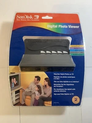 SanDisk Digital Photo Viewer, Model # SDV1-A w/remote - Image 1 of 4