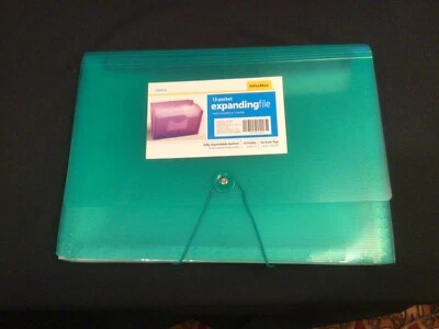 13 Compartment Pocket File ( Office Max Hand Held ) - Image 1 of 3