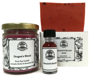 Dragons Blood Spell Kit Love Power Protection Purification Wicca Pagan Hoodoo - Bild 1 von 1