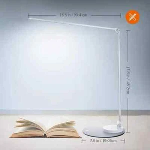 TT-DL22 (silber) Schreibtischlampe Ultradünn  6 Helligkeitsstufen 3 Farben - Bild 1 von 5