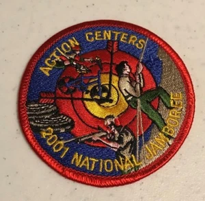 BSA 2001 National Jamboree Action Centers Patch - Bild 1 von 1