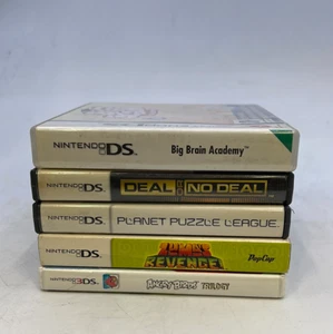 Lot of 5 Nintendo DS/3DS Games(2006-2012) (Nintendo DS/3DS) - Picture 1 of 10