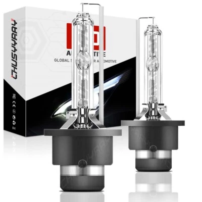 HID D2S Xenon Headlight Globes Bulbs 6000K For Jaguar X-Type V6 Sedan 2001-2010 - image 1 of 4