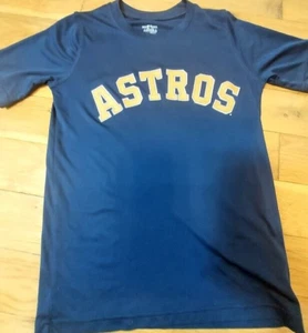 Jose Altuve Houston Astros Pull Over Shirt Youth S 8 Blue Gen 2 MLB Baseball - Picture 1 of 13