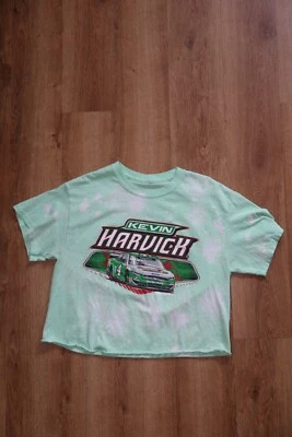 Camiseta PERSONALIZADA Kevin Harvick Verde Mediana Gráfica NASCAR Stewart Haas Racing Foto 1 de 4