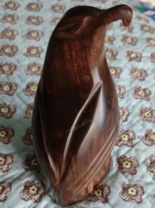 Vintage handgeschnitzte Adler Eisenholz Figur 7,5 Zoll Skulptur  - Bild 1 von 6