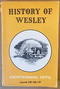 GESCHICHTE VON WESLEY IOWA 1972 HUNDERTJÄHRIGES KOSSUTH COUNTY FRÜHE PIONIERSIEDLER PIX - Bild 1 von 10