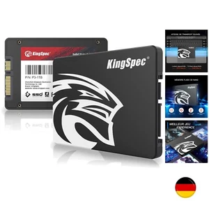 SATA SSD Festplatte Intern SATA 3 3D NAND Flash für Desktop/Laptop - Bild 1 von 8