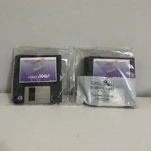 Neue Corel Draw Disketten Vintage Corel Draw! SW-Q023-NW-E3083 Brandneu Neu im Karton - Bild 1 von 4