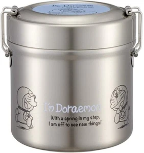 I'm Doraemon Lunch Box Bowl Type 600ml Antibacterial Insulation Vacuum Stainless - Picture 1 of 12