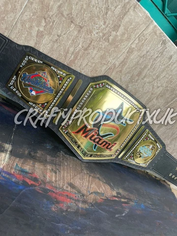 Miami Marlins World Series Championship Belt Cover
