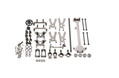 Titanium Upgrade Metal Parts Kit for WLtoys A959 A979 A959B A979B 1/18 RC Car US - Image 1 of 4