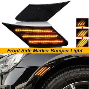 Smoked LED Side Marker Turn Signal Lights For Subaru BRZ Scion FRS 86 Toyota - Bild 1 von 11