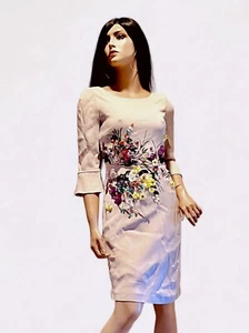 Bluemarine Blush Embellished Dress 40 XS - Picture 1 of 7