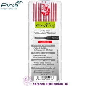 PICA DRY REFILLS WATER SOLUBLE MULTI-USE LEADS PACK OF 10, RED- 4031 - Picture 1 of 1