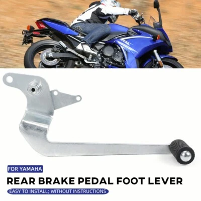 Control de pie de pedal de palanca de freno para YAMAHA FZ6R XJ6 600 F/FA/NA/SP/SA desvío Foto 1 de 4