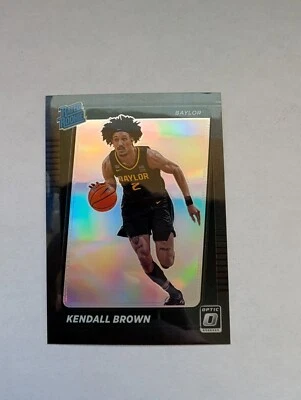 2022-23 Panini Chronicles Draft - Donruss Optic Black  #16 Kendall Brown (RC) - Image 1 of 2
