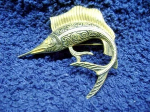 Schwertfisch Brosche - Bild 1 von 5
