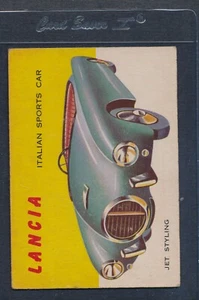 1954-55 World On Wheels #010 Lancia Italian Sports Car VG *4 - Picture 1 of 1