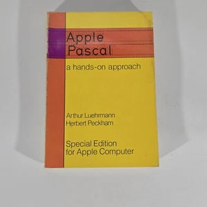 Apple Pascal A Hands On Approach by Arthur Luehrmann Read DESCRIPTION - Picture 1 of 4