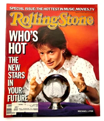 Rolling Stone Magazine May 1986 Michael J Fox - Image 1 of 2