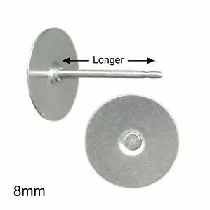 1000 x 8mm LONG USA Studs - No Clutch - Imagen 1 de 1