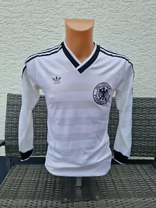 Deutschland adidas DFB Trikot Shirt Jersey EM 1984 80er KEIN RETRO S XS Home - Bild 1 von 8
