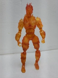 Marvel 2005 Toy Biz Human Torch Flame On Fantastic 4 action figure 12" - Picture 1 of 13