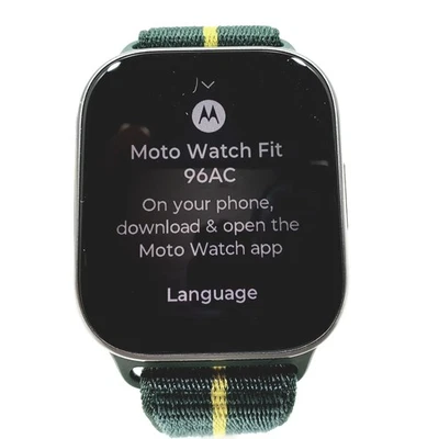 Smartwatch Motorola Moto Watch Fit Verde 44mm [PO224354] - Immagine 1 di 3
